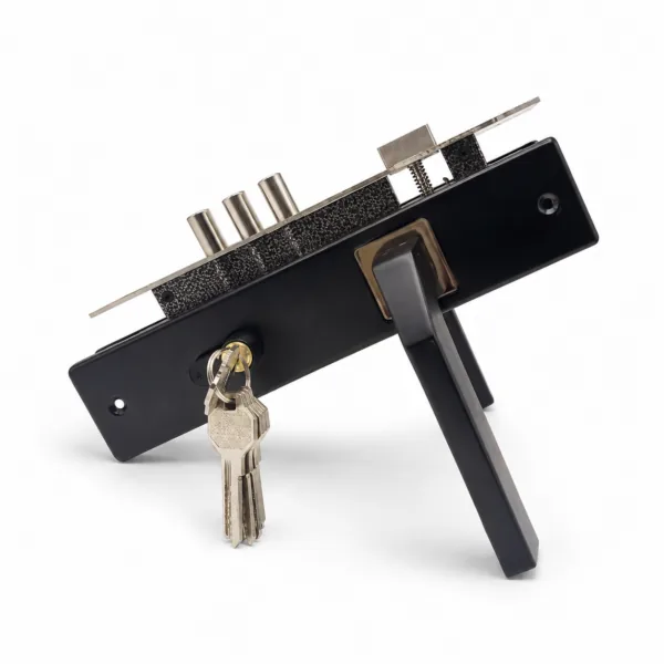 Matt Black 3-pin wish lock