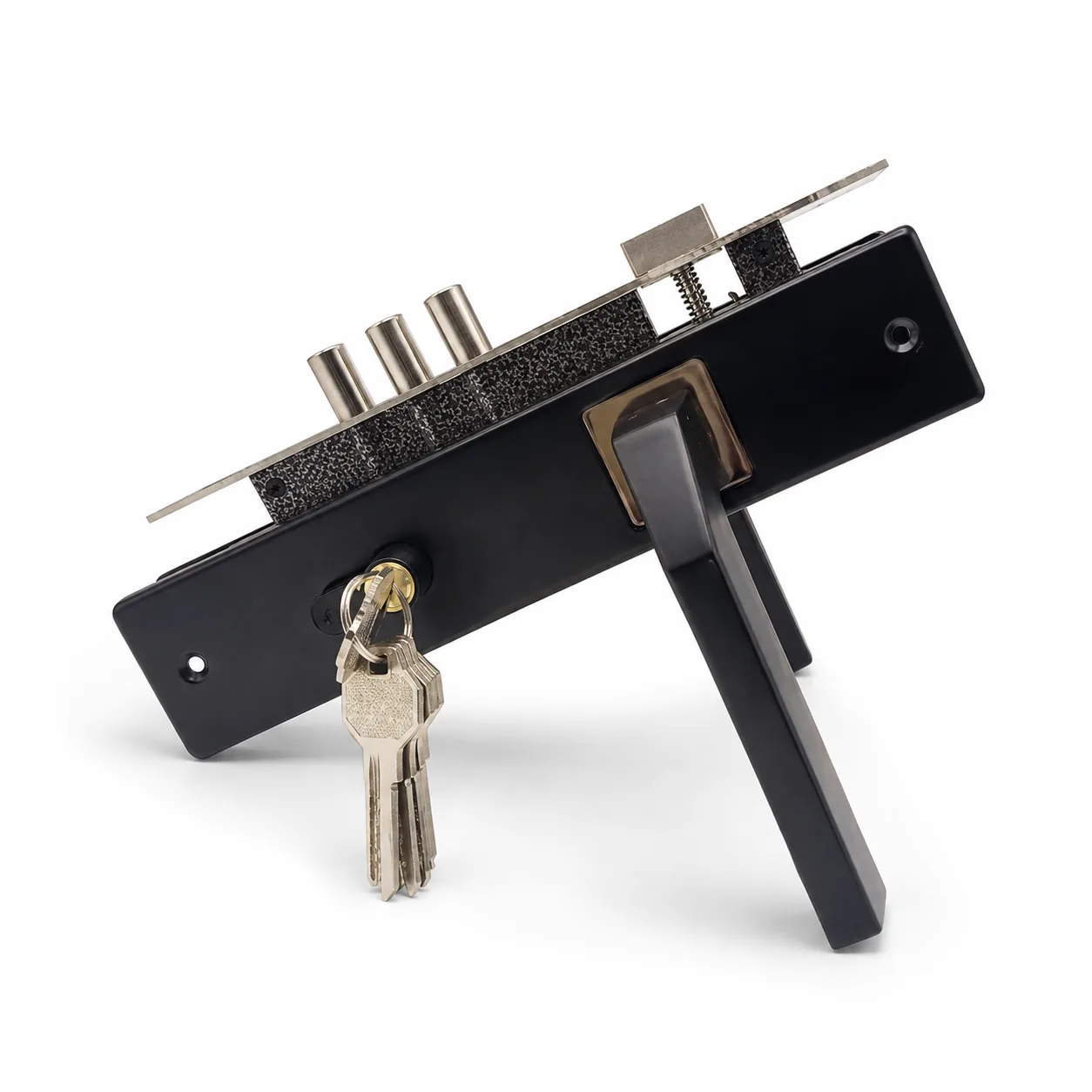 Matt Black 3-pin wish lock