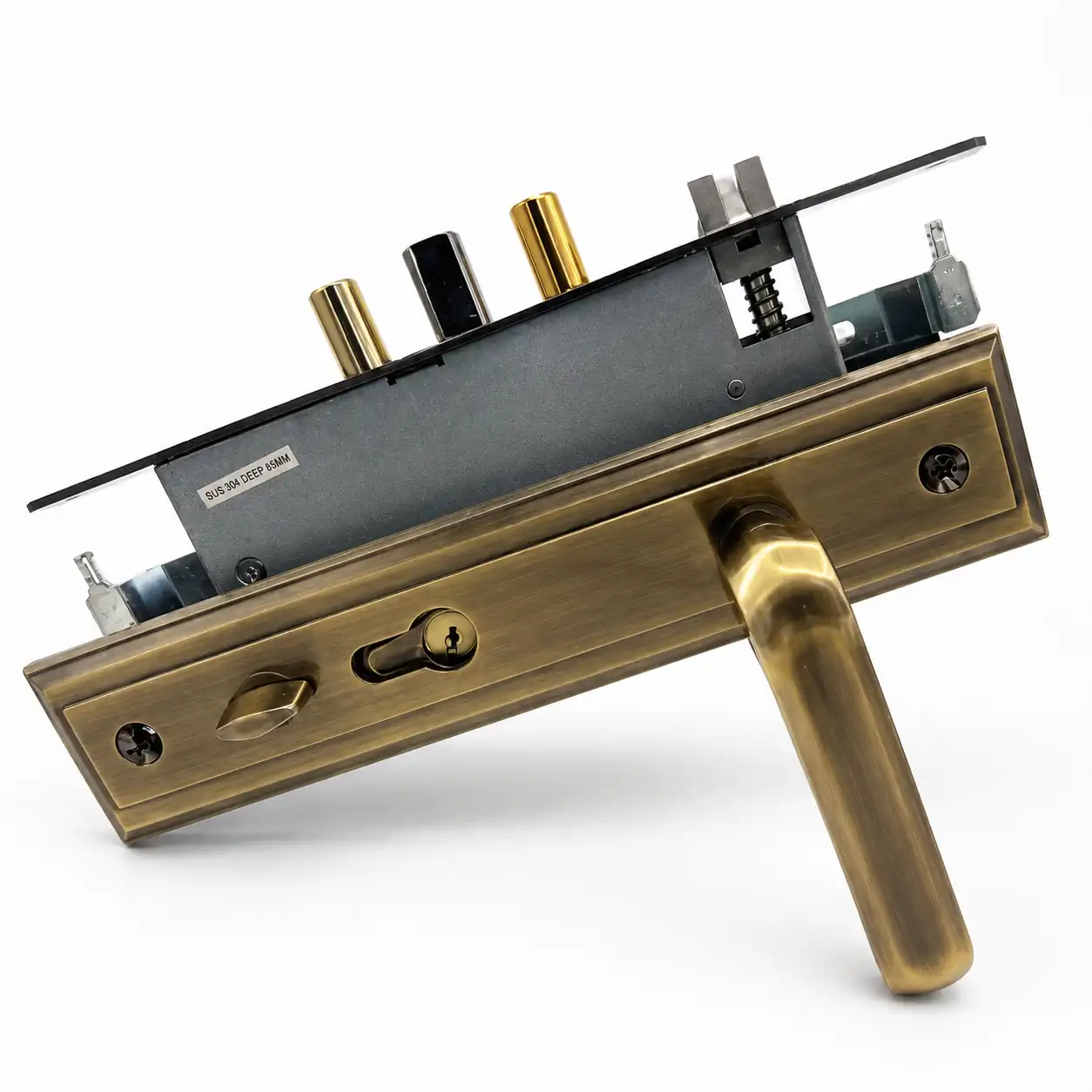 Union 3301 AB Steel door lock