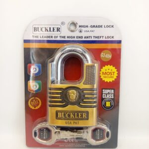 Buckler square padlock