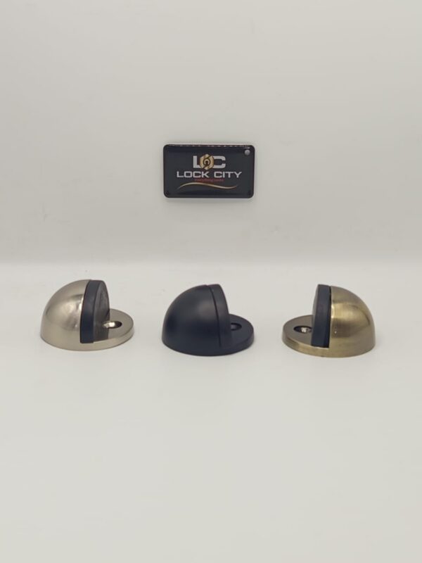 Half moon door stoppers