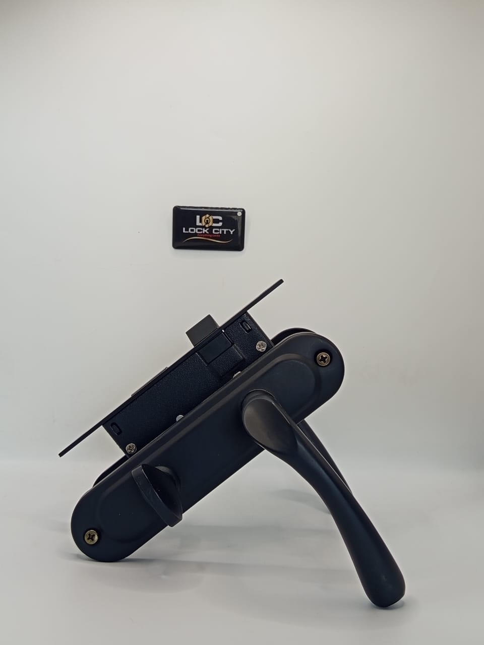 Bathroom keyless lock