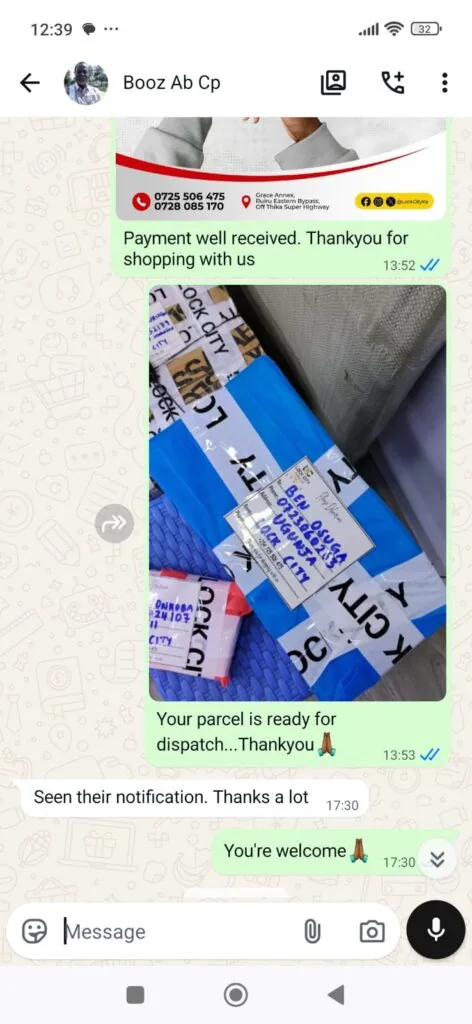 Lock delivery