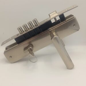 UNION YLS Silver Steel Door Lock - Image 1